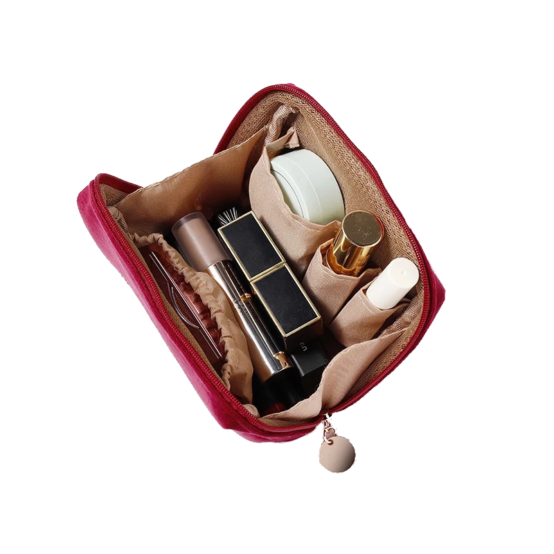 Soft Velvet Makeup Bags